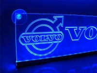 светящаяся табличка volvo 2d логотип вольво
