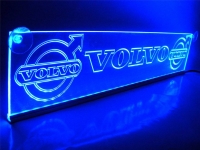 светящаяся табличка volvo 2d логотип вольво