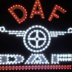 светящийся логотип daf логотипы даф