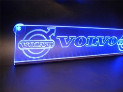 светящаяся табличка volvo 2d логотип вольво