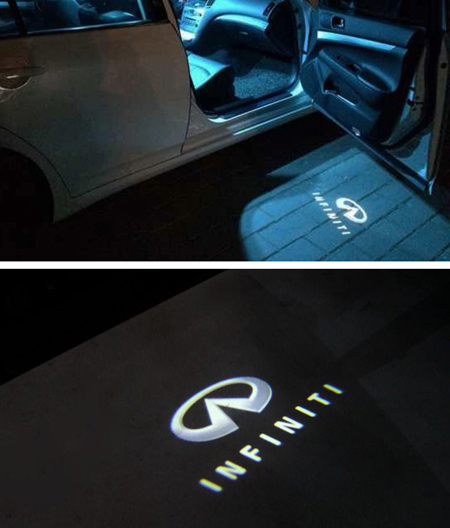 infiniti Подсветка дверей, картинка без кольца