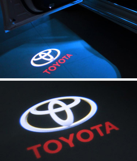 toyota Подсветка дверей, картинка без кольца